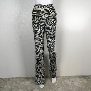 Derek Lam 10 Crosby zebra print trousers Sz 4 V40